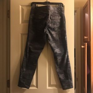 Loft grey camo pants